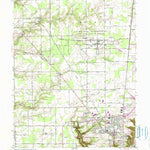 United States Geological Survey Clifty Falls, IN (1964, 24000-Scale) digital map