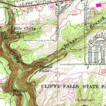 United States Geological Survey Clifty Falls, IN (1964, 24000-Scale) digital map