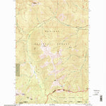 United States Geological Survey Clifty Mountain, ID (1996, 24000-Scale) digital map