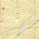 United States Geological Survey Clifty Mountain, ID (1996, 24000-Scale) digital map