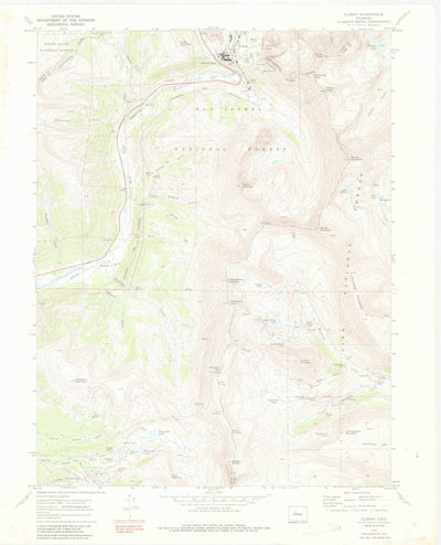 United States Geological Survey Climax, CO (1970, 24000-Scale) digital map