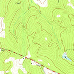 United States Geological Survey Climax North, GA (1974, 24000-Scale) digital map