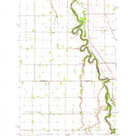United States Geological Survey Climax NW, ND-MN (1964, 24000-Scale) digital map