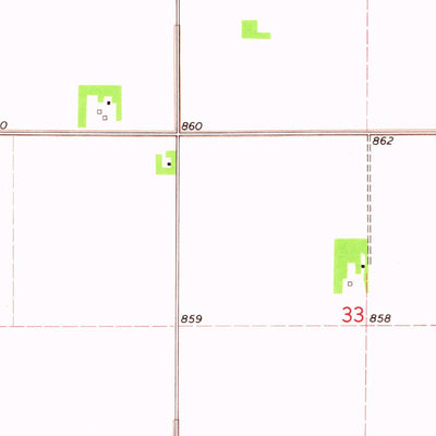 United States Geological Survey Climax NW, ND-MN (1964, 24000-Scale) digital map