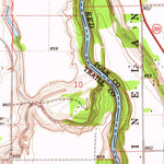 United States Geological Survey Climax NW, ND-MN (1964, 24000-Scale) digital map