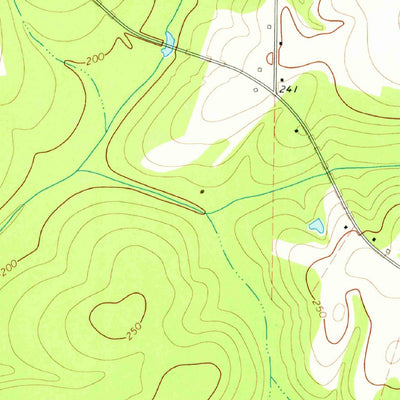United States Geological Survey Climax South, GA (1974, 24000-Scale) digital map