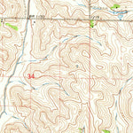 United States Geological Survey Climbing Hill, IA (1964, 24000-Scale) digital map