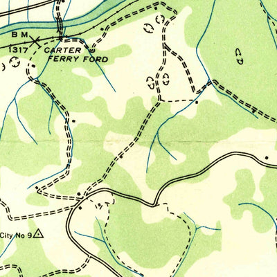 United States Geological Survey Clinchport, VA (1935, 24000-Scale) digital map
