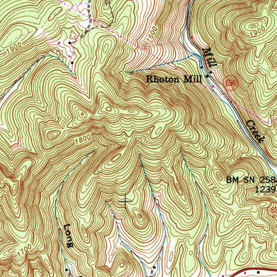 United States Geological Survey Clinchport, VA (1947, 24000-Scale) digital map