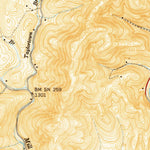 United States Geological Survey Clinchport, VA (1950, 24000-Scale) digital map