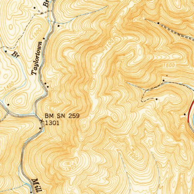 United States Geological Survey Clinchport, VA (1950, 24000-Scale) digital map
