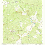 United States Geological Survey Cline, TX (1974, 24000-Scale) digital map