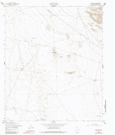 United States Geological Survey Clint NE, TX (1955, 24000-Scale) digital map