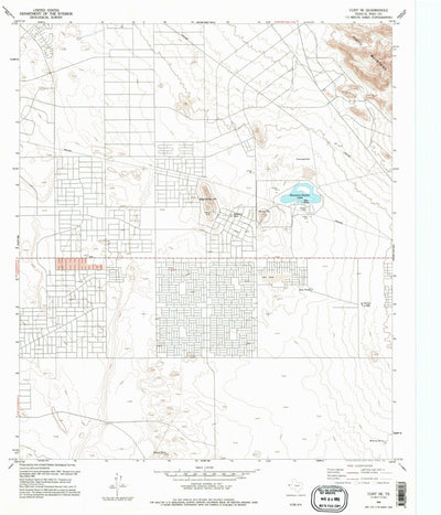 United States Geological Survey Clint NE, TX (1995, 24000-Scale) digital map