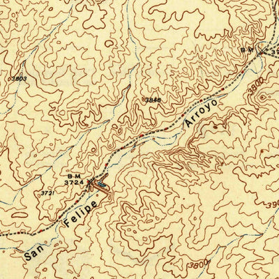 United States Geological Survey Clint, TX (1945, 62500-Scale) digital map