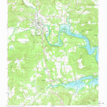 United States Geological Survey Clinton, AR (1973, 24000-Scale) digital map
