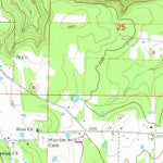 United States Geological Survey Clinton, AR (1973, 24000-Scale) digital map