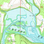 United States Geological Survey Clinton, AR (1973, 24000-Scale) digital map