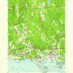 United States Geological Survey Clinton, CT (1951, 24000-Scale) digital map