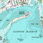 United States Geological Survey Clinton, CT (1961, 24000-Scale) digital map
