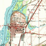 United States Geological Survey Clinton, IA-IL (1952, 62500-Scale) digital map
