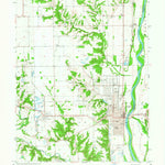 United States Geological Survey Clinton, IN (1951, 24000-Scale) digital map