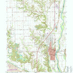 United States Geological Survey Clinton, IN (1978, 24000-Scale) digital map