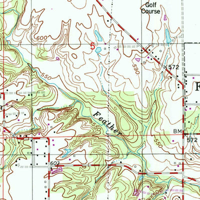 United States Geological Survey Clinton, IN (1978, 24000-Scale) digital map