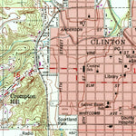 United States Geological Survey Clinton, IN (1978, 24000-Scale) digital map