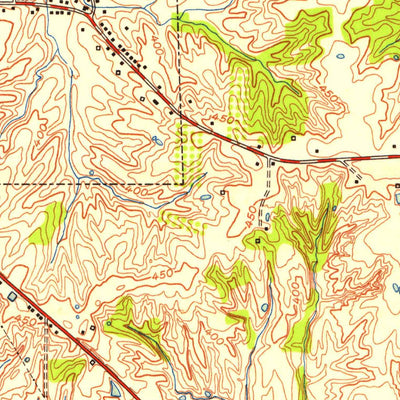 United States Geological Survey Clinton, KY (1952, 24000-Scale) digital map