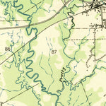 United States Geological Survey Clinton, LA (1946, 31680-Scale) digital map