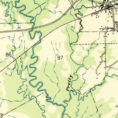United States Geological Survey Clinton, LA (1946, 31680-Scale) digital map