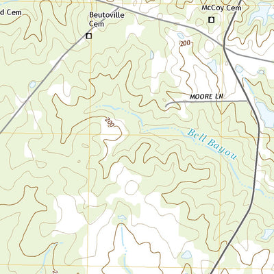 United States Geological Survey Clinton, LA (2020, 24000-Scale) digital map