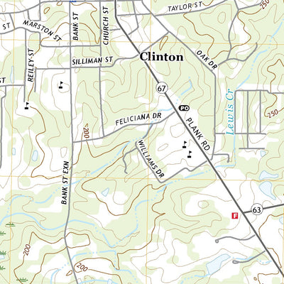 United States Geological Survey Clinton, LA (2020, 24000-Scale) digital map