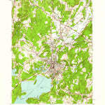 United States Geological Survey Clinton, MA (1950, 24000-Scale) digital map
