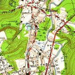 United States Geological Survey Clinton, MA (1950, 24000-Scale) digital map