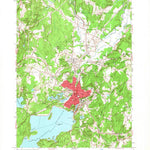 United States Geological Survey Clinton, MA (1965, 24000-Scale) digital map
