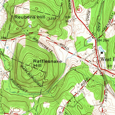 United States Geological Survey Clinton, MA (1965, 24000-Scale) digital map