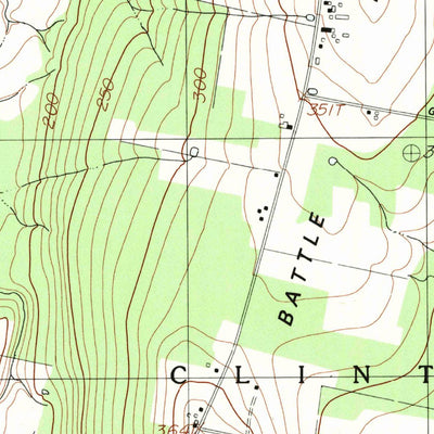 United States Geological Survey Clinton, ME (1982, 24000-Scale) digital map