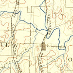 United States Geological Survey Clinton, MO (1887, 125000-Scale) digital map