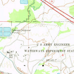 United States Geological Survey Clinton, MS (1971, 24000-Scale) digital map
