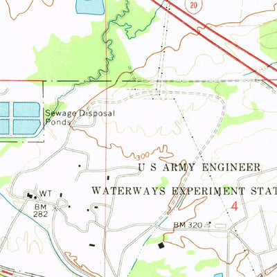 United States Geological Survey Clinton, MS (1971, 24000-Scale) digital map
