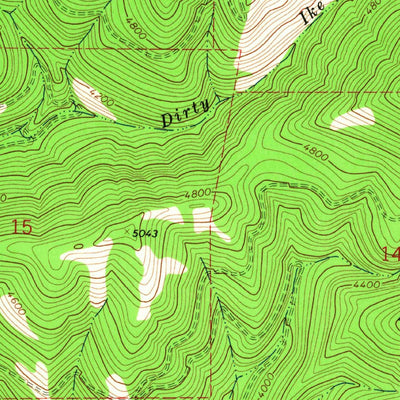United States Geological Survey Clinton, MT (1965, 24000-Scale) digital map