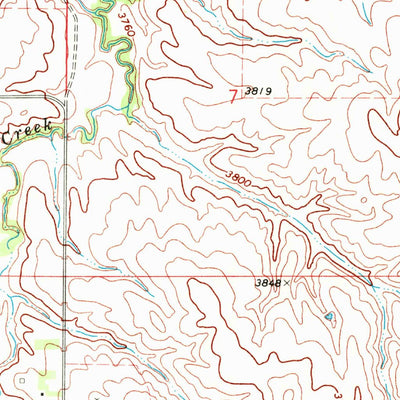 United States Geological Survey Clinton NE, NE-SD (1969, 24000-Scale) digital map