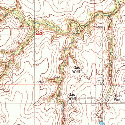 United States Geological Survey Clinton NE, OK (1983, 24000-Scale) digital map