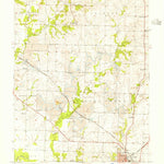 United States Geological Survey Clinton North, MO (1953, 24000-Scale) digital map