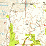 United States Geological Survey Clinton North, MO (1953, 24000-Scale) digital map