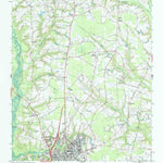 United States Geological Survey Clinton North, NC (1986, 24000-Scale) digital map