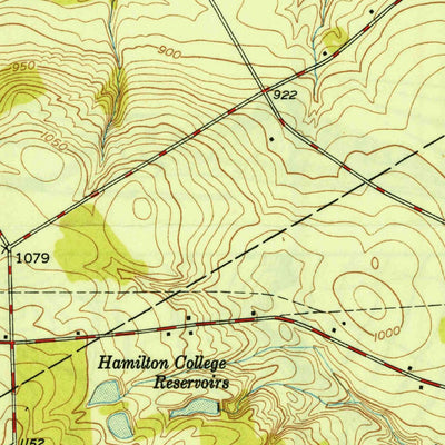 United States Geological Survey Clinton, NY (1949, 24000-Scale) digital map