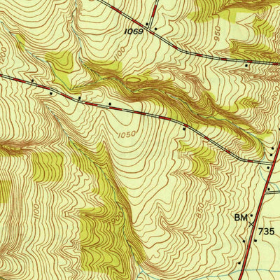 United States Geological Survey Clinton, NY (1949, 24000-Scale) digital map